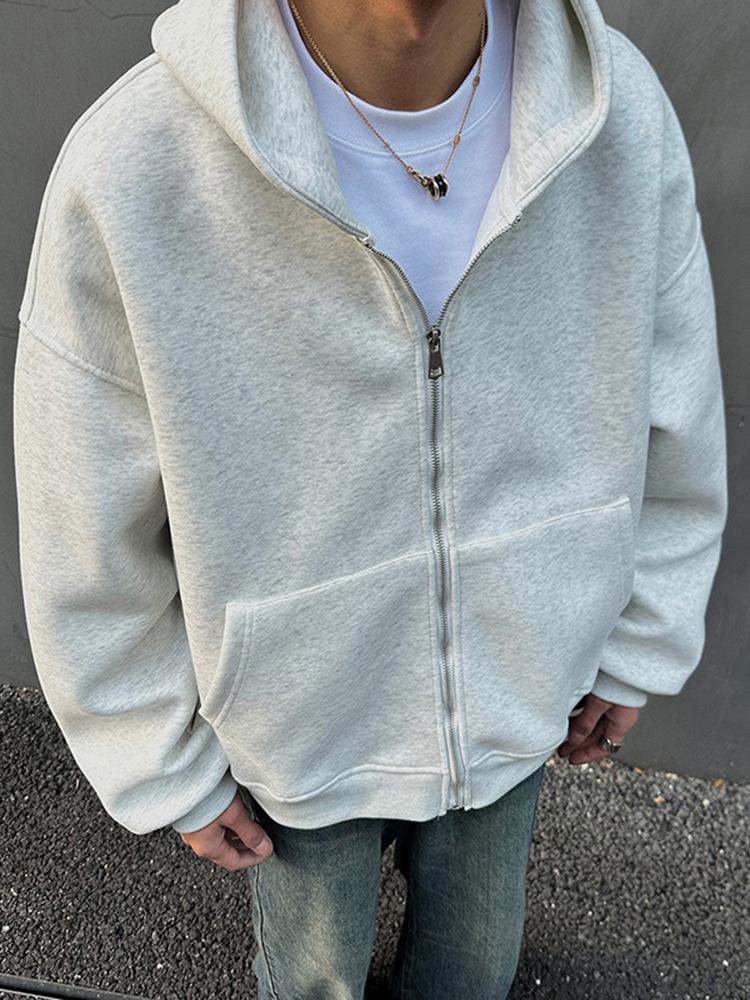 Men's 3D Design Hoodie Jacket: Spring & Autumn Versatile Cardigan