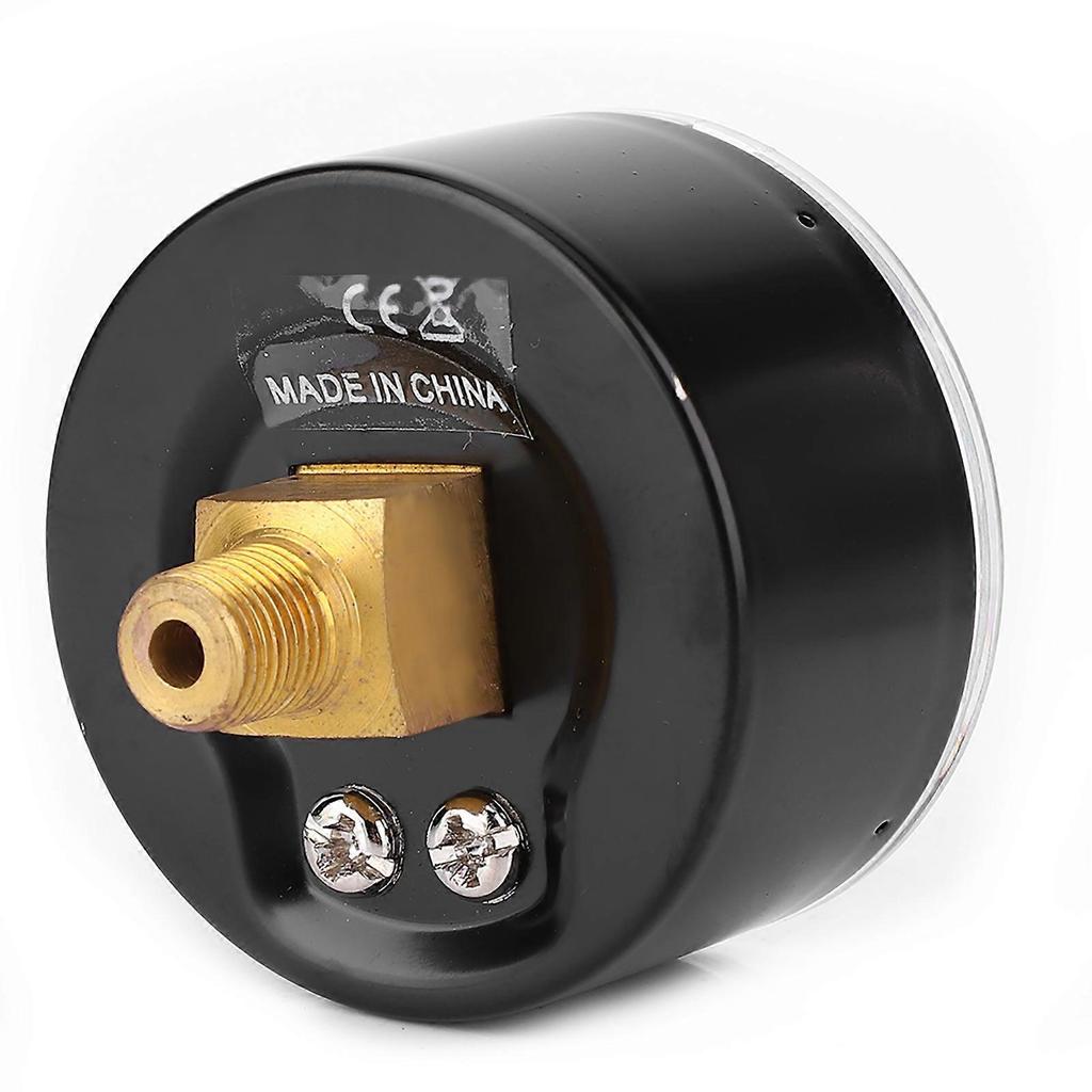 Vacuum Gauge 50mm 1/8 BSPT Back Connection -1-0Bar -30-0inHg Air Water Oil Gas