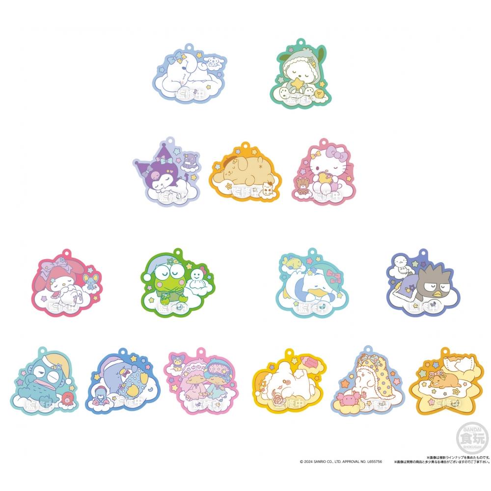 

Sanrio Sanrio Characters Plump Rubber Mascot Gummy 6 1box 12pcs
