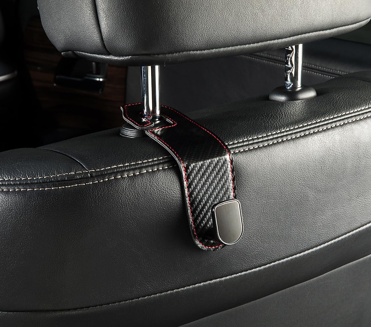 

SWITISAN Крючок для подголовника, Крючок для сиденья автомобиля, Автомобильный крючок, Набор из 2 штук, Грузоподъемность 30 кг, Крючок для заднего сиденья автомобиля, Крючок для пассажирского сиденья, Крючок для хранения автомобиля, Автомобильное сто