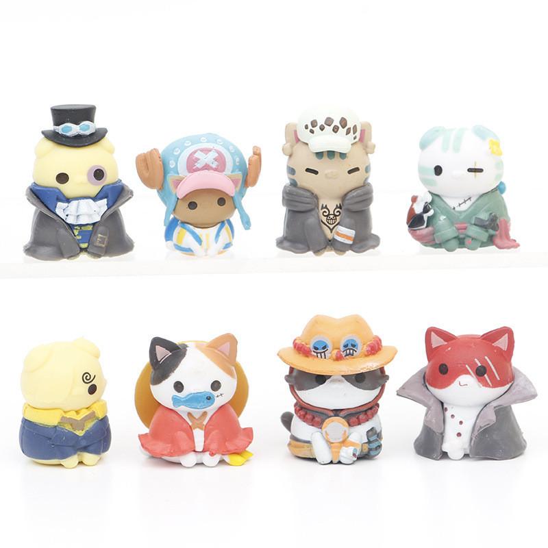 Piece One Enchanting Cat Figurine Luffy Pvc Model 35cm Perfect For Anime Collections