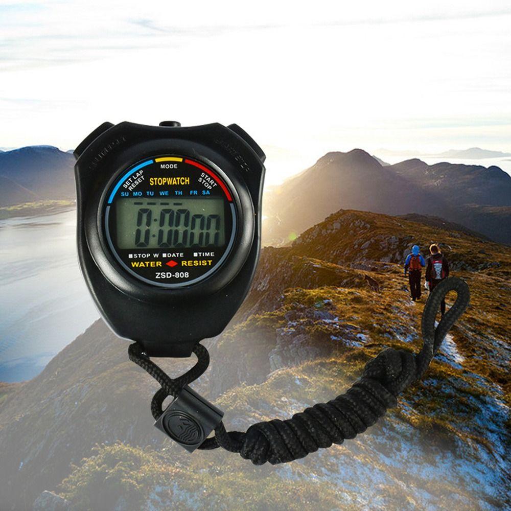 

Timer Electronic LCD Sports Stopwatch Training Timer Digital Stopwatch Chronograph Stop Watch