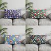 Home Decor Christmas Trees Pattern Pillow Suitable For Sofa Bedroom Car Pillow Cover Cushion Rectangular Back Cushion