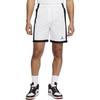 Jordan Sport Dri-FIT Classic Jumpman Logo Print Mid-Rise Loose Basketball Shorts Men Shorts White DH9077-100
