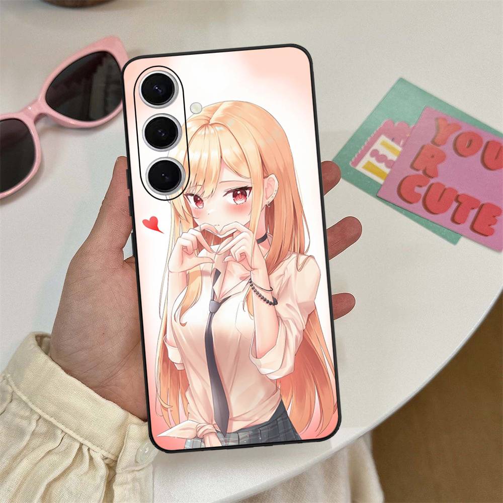 Anime My Dress Up Darling Phone Case For Samsung S 24 Fe 25 Ultra Plus 20 Lite 21 30 22 23 24 22 Ultra 5G Fundas