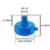 Ibc Gw S60X6 Connector With 1/2" External Thread For Garden Tank