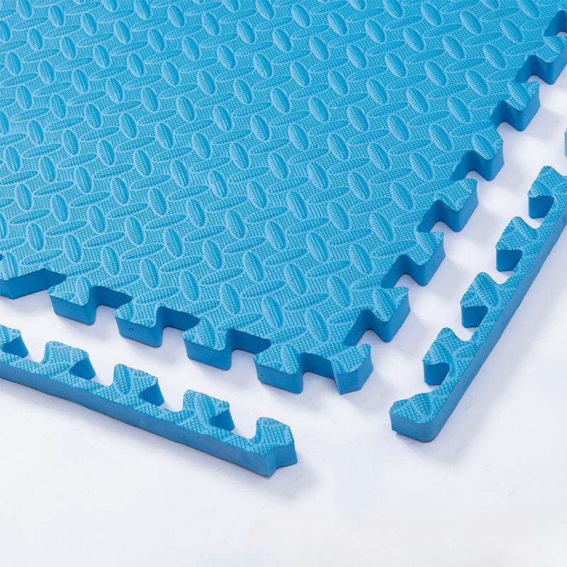 

30*30 см спортивный коврик с защитой от ударов и прожилками листьев, однотонный, для дома и спортзала, защитный коврик для йоги, для ежедневного использования 10pcs