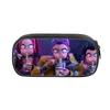 Printed Peripheral Pencil Bag Witch Girls Group Primary And Secondary School Students Pencil Case