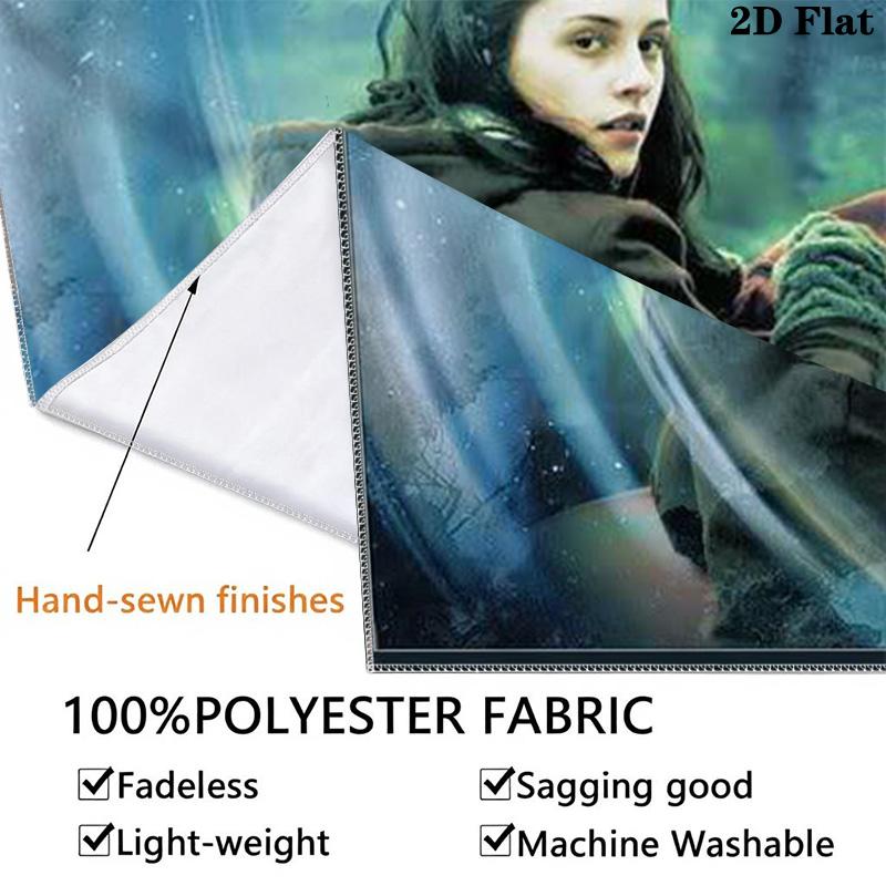 Twilight Poster Wall Tapestry Aesthetic Wall Hanging Printed Fabric Blanket Decorative Tapestries for Bedroom Living Room Home Decor