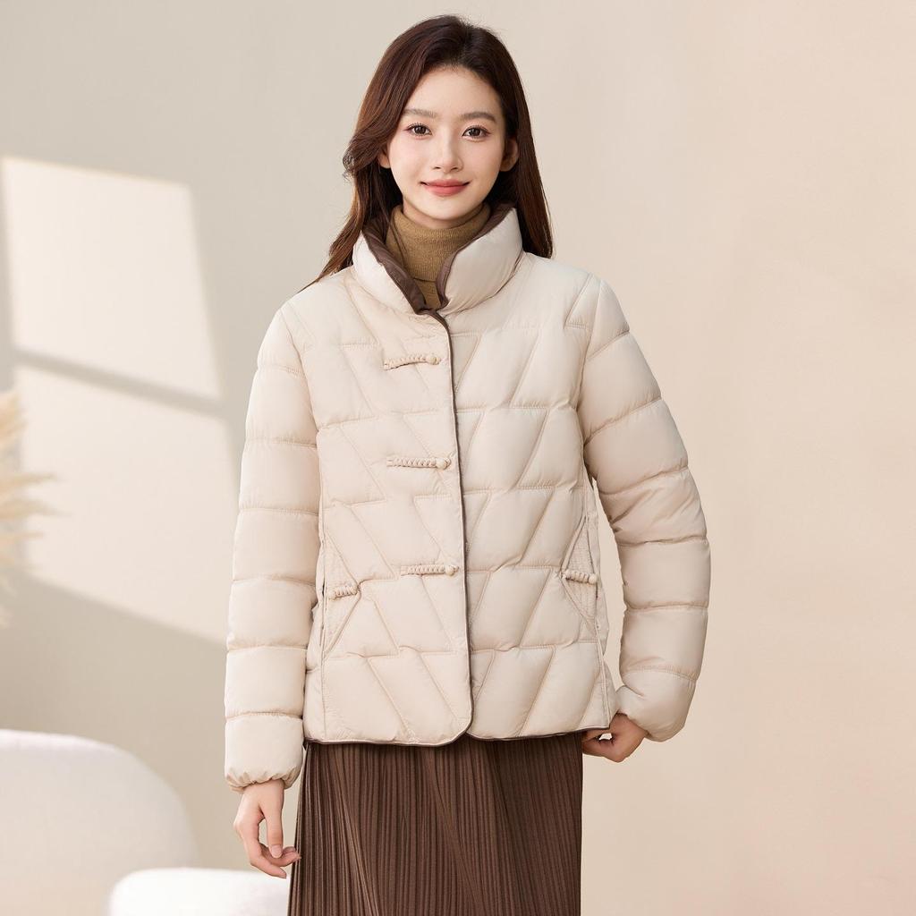 Women's Chinese-StyleJacket Winter Loose Short Quilted Coat
