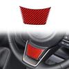 Red Carbon Fiber Steering Wheel Trim Sticker For Subaru Crosstrek 2024+