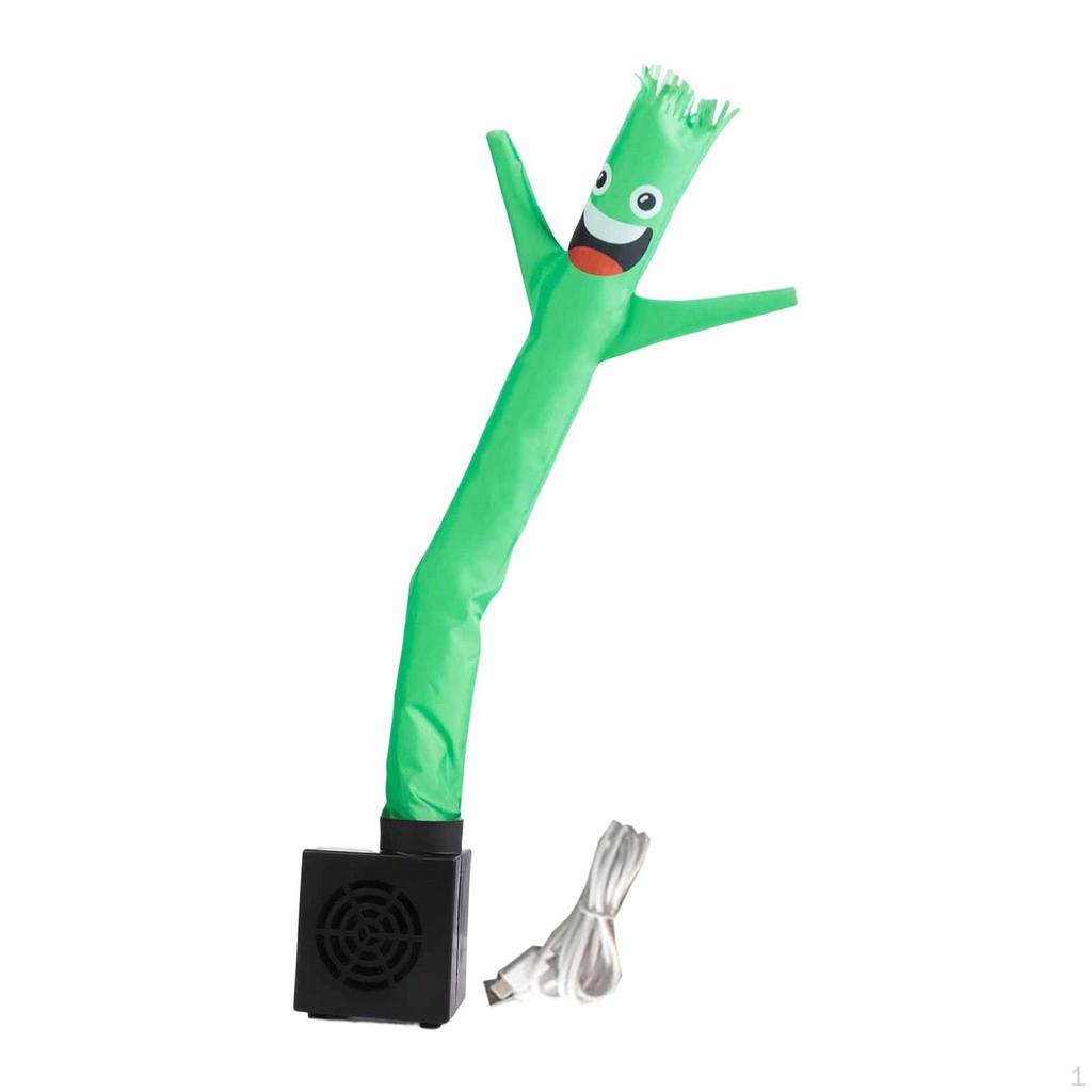 Man Dancing Inflatable Tube Figure USB Air Blower PP Material Tabletop Guy Suitable for Desk