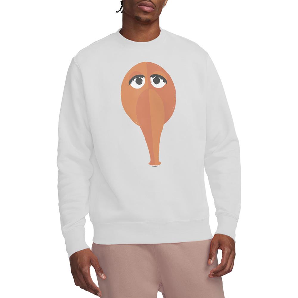 Sesame Street Unisex Adult The Smirk Snuffy Sweatshirt
