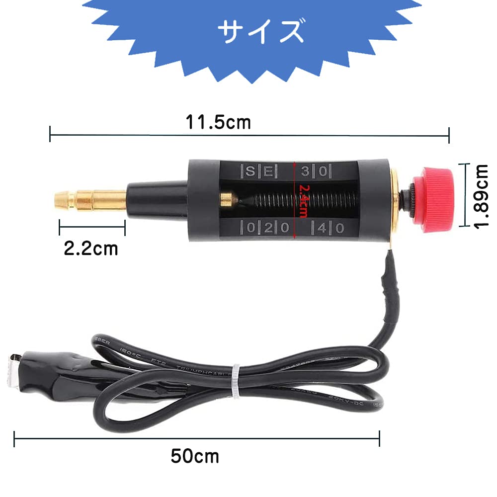 Spark Plug Tester Ignition Measuring Tool Spark Measurement Ignition Checker Adjustable Circuit Diagnostic Diagnostic Tool