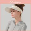 Ice Silk Seamless Sun Hat With Wide Brim For Outdoor Sun Protection And Fashion Casual Wear