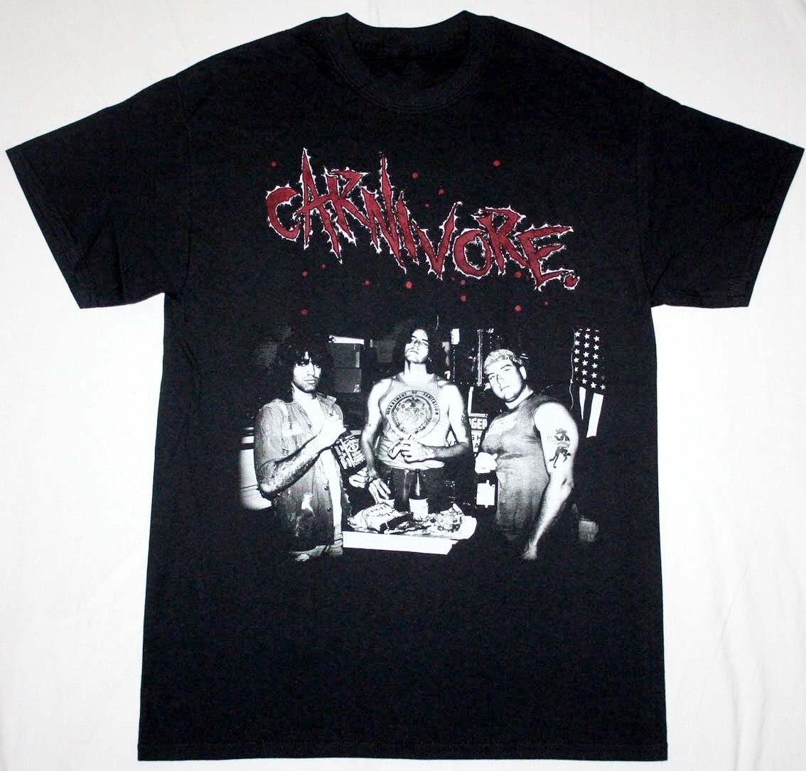 Carnivore Band Black Color All Size T- Shirt BL891 XXXL