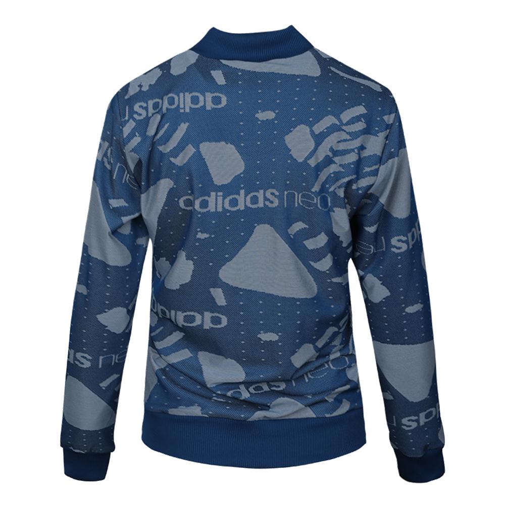 Adidas Neo Cs Bomber Jacket Comfortable Casual Sports Fashion Women Jacket Blue DW8322