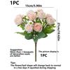 Artificial Flowers Silk Rose Diy Wedding Party Bridal Garden Roses Arch Home Festival Decorative Wreaths Photography Accessories
