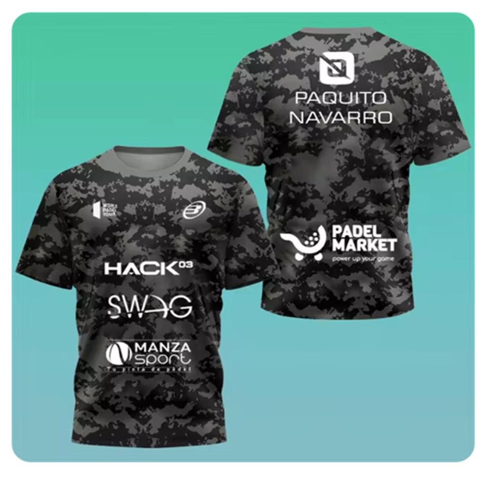 Fashion Men's Tennis Sportswear T-Shirt Boutique Outdoor Badminton Table Tennis Training Clothes Summer Short-Sleeved Loose Tops