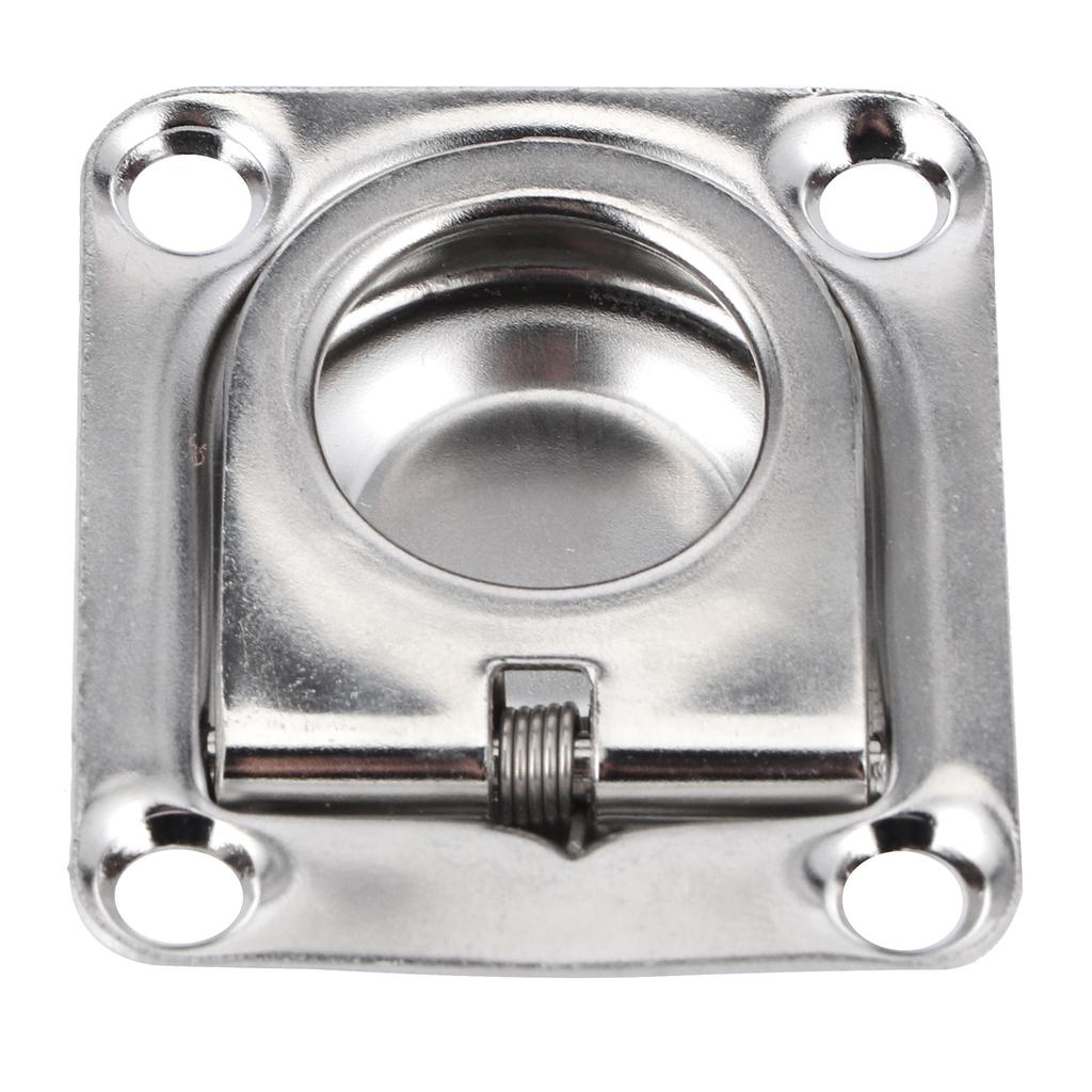Bootsluken-Zugringgriffe, 304 Edelstahl, hohe Härte, für Yachten, 44 x 38 mm, 1,7 x 1,5 Zoll