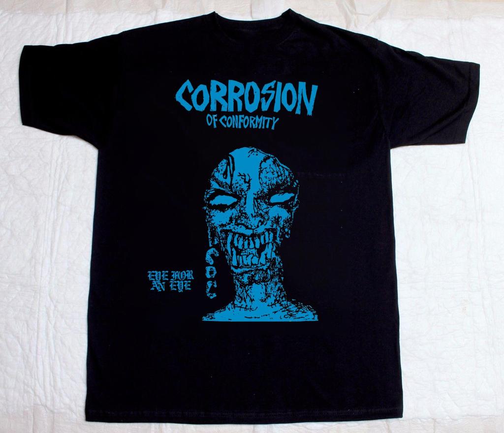 Corrosion of Conformity Eye For An Eye Black S-2345XL Unisex T-Shirt