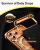 Oatsbasf Solid Wooden Phone Case for iPhone 17 Pro Max/Air/16 Pro with Stand 360° Rotatable Magnetic Shockproof Protective Cover