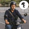 Adjustable Cell Phone Stand Support Bracket Bicycle Rearview Mirror  Riding Equipment
