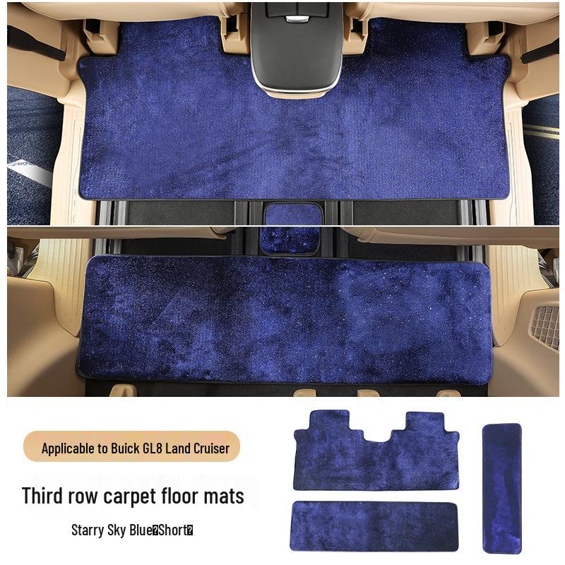 25 Buick GL8 Luxgen PHEV Middle Row Carpet Floor Mats - Interior Upgrade