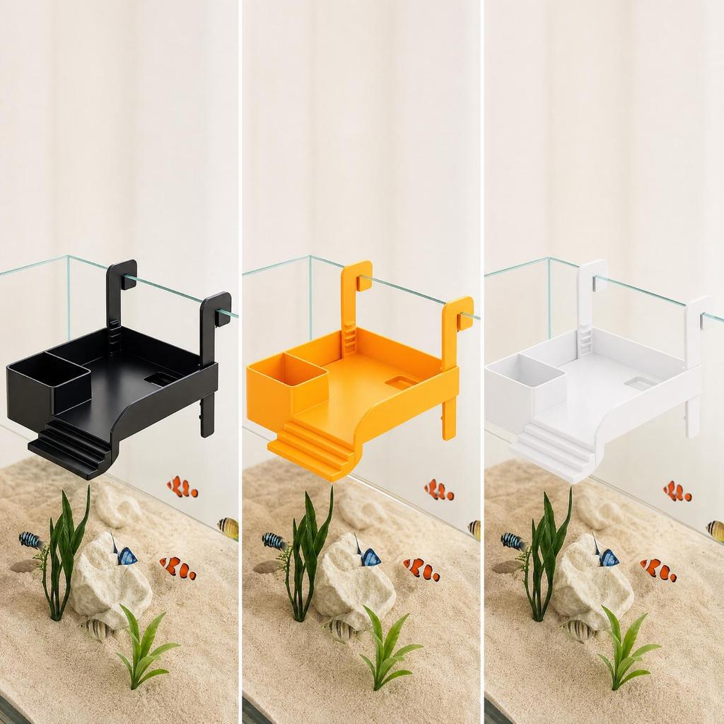 Turtle Basking Platform Plastic Reptile Resting Dock Secure for Turtles
