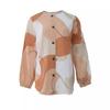2023 Women's Floral Bubble Sleeve Muslim Top