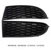 A Pair Front Bumper Fog Light Lamp Cover Bezel For 2011- Dodge Journey