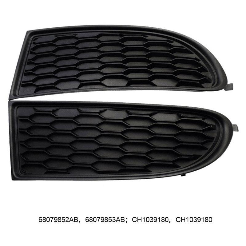 A Pair Front Bumper Fog Light Lamp Cover Bezel For 2011- Dodge Journey