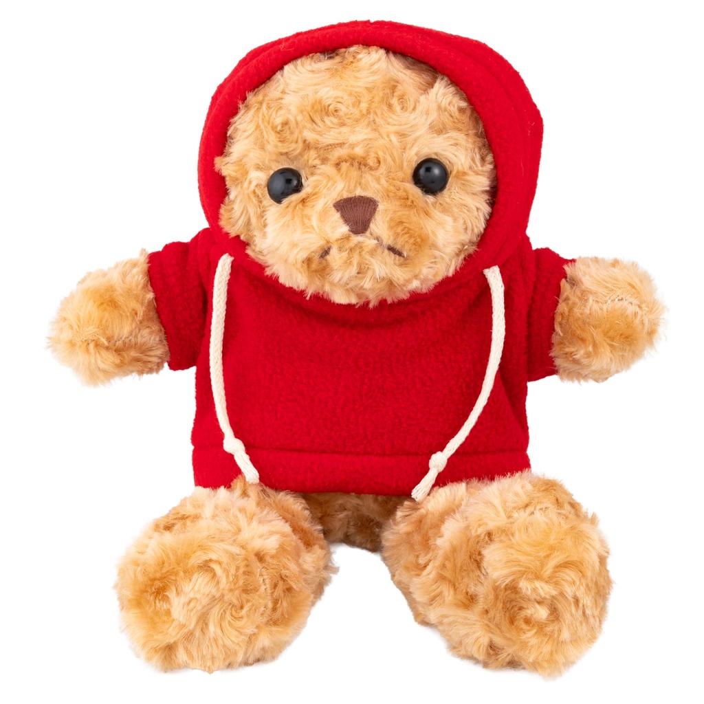 And3 Fluffy Bear Hoodie Red 847011 Q-FLA