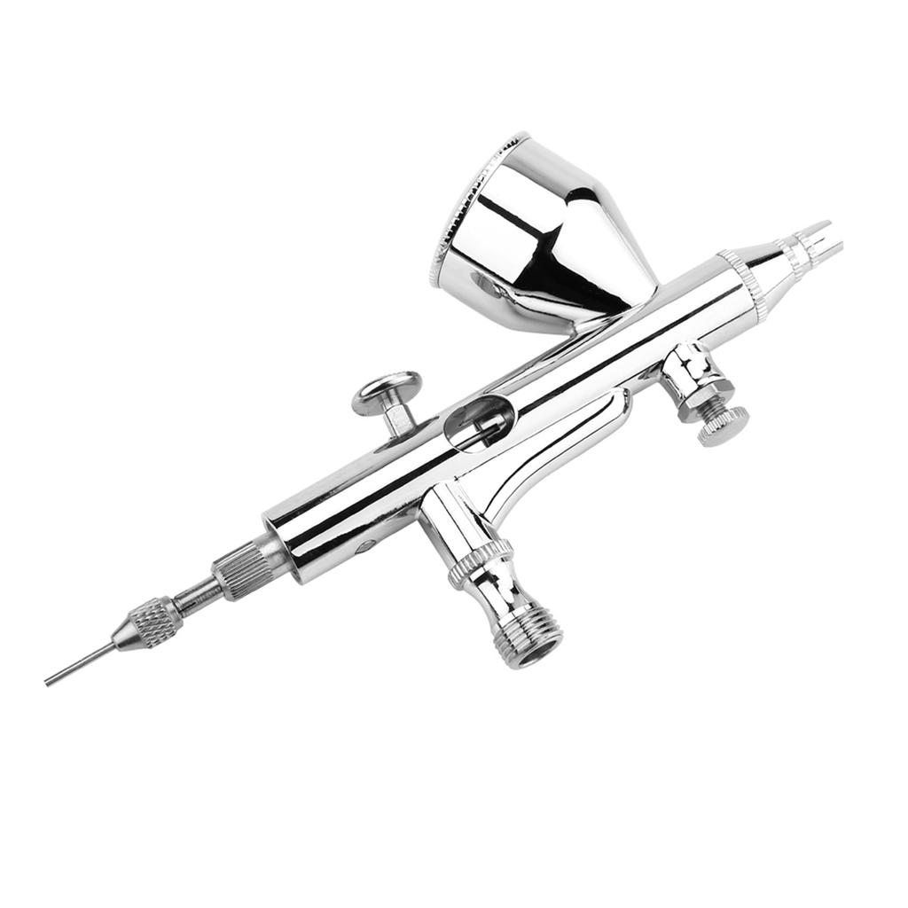 0.2MM Gravity Feed Dual action Airbrush Kit for Cake Decorating Makeup Nail Art