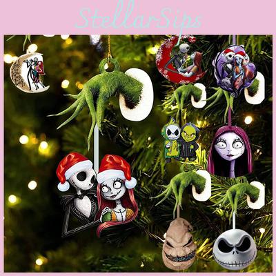 Jack Sally Halloweenové dekorace The Nightmare Before Christmas Přívěsek na strom 2022