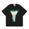 Casablanca Short Sleeve T-Shirt Men Women 2025 Casual Cotton Tee Breathable Antibacterial Loose Fit