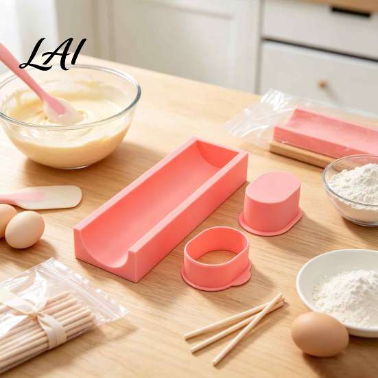 Reusable Baking Molds Cake Pop Mold Set DIY Oval Shape Molds Durable Dessert Making Supplies PLA Tools for Birthday Parties And Weddings Cookie