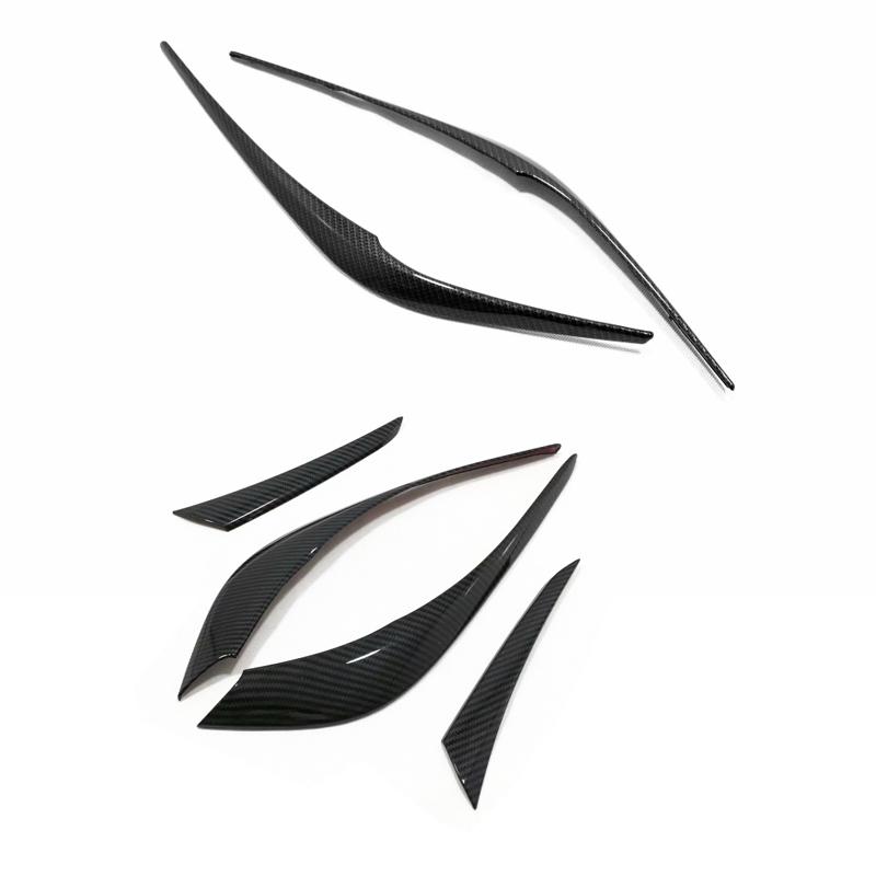 For Mazda Cx-5 Cx5 Kf 2017- 3d Partsbon Front Rear Head Light Lamp Eyelid Eyebrow Tail Strip Exterior