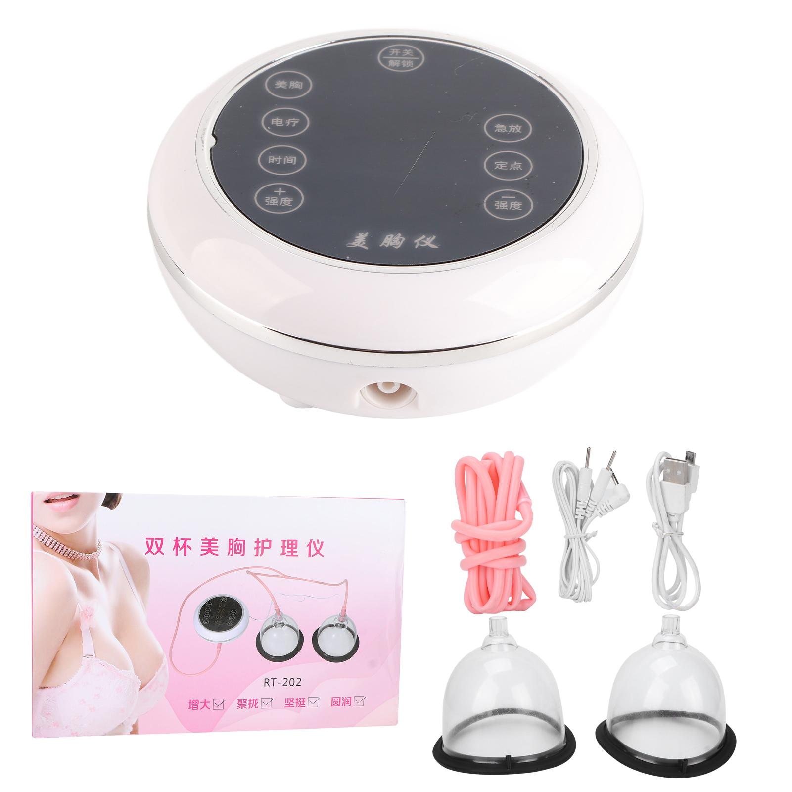 

Электрический аппарат для массажа груди, пластиковый электротерапевтический массажер для груди, устройство для массажа груди