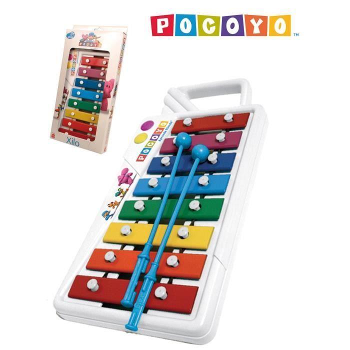Pocoyo Xilophone 8 notes en étui ALPEXE-1487