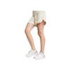 Puma Solid Color Outdoor Elastic Waist Mid Rise Casual Shorts Women Shorts White 682162-87
