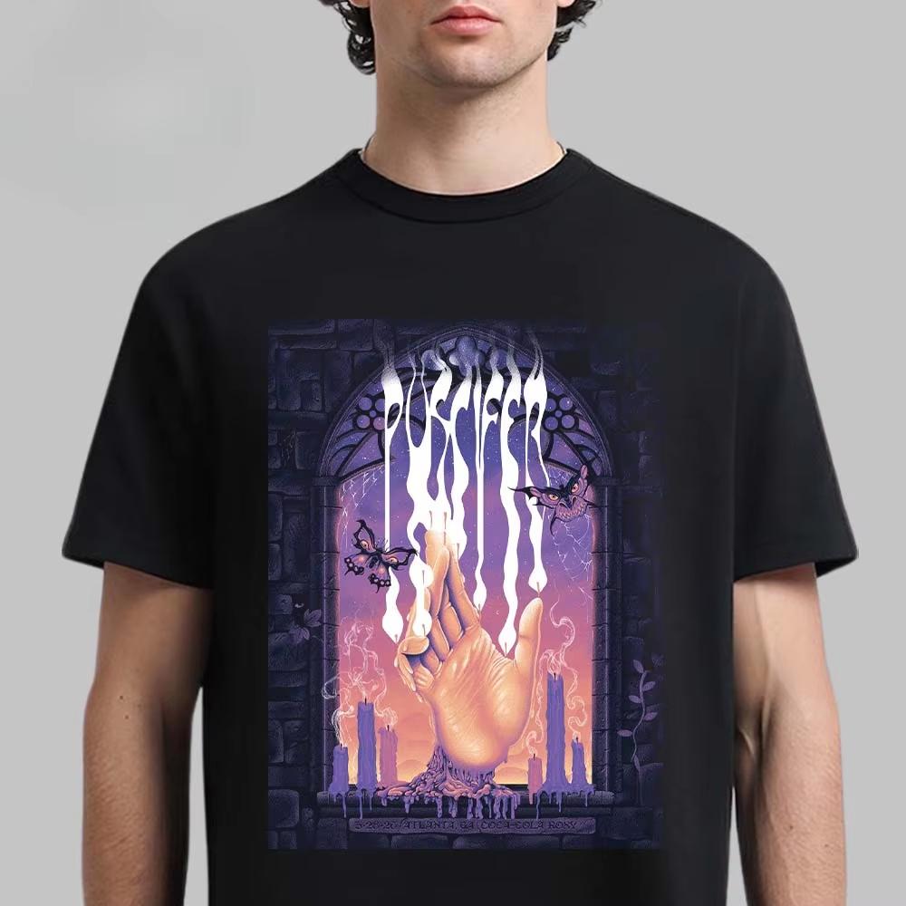 Puscifer Dark Aesthetic Fan Inspired Graphic Tee Gothic Streetwear Casual Unisex Top
