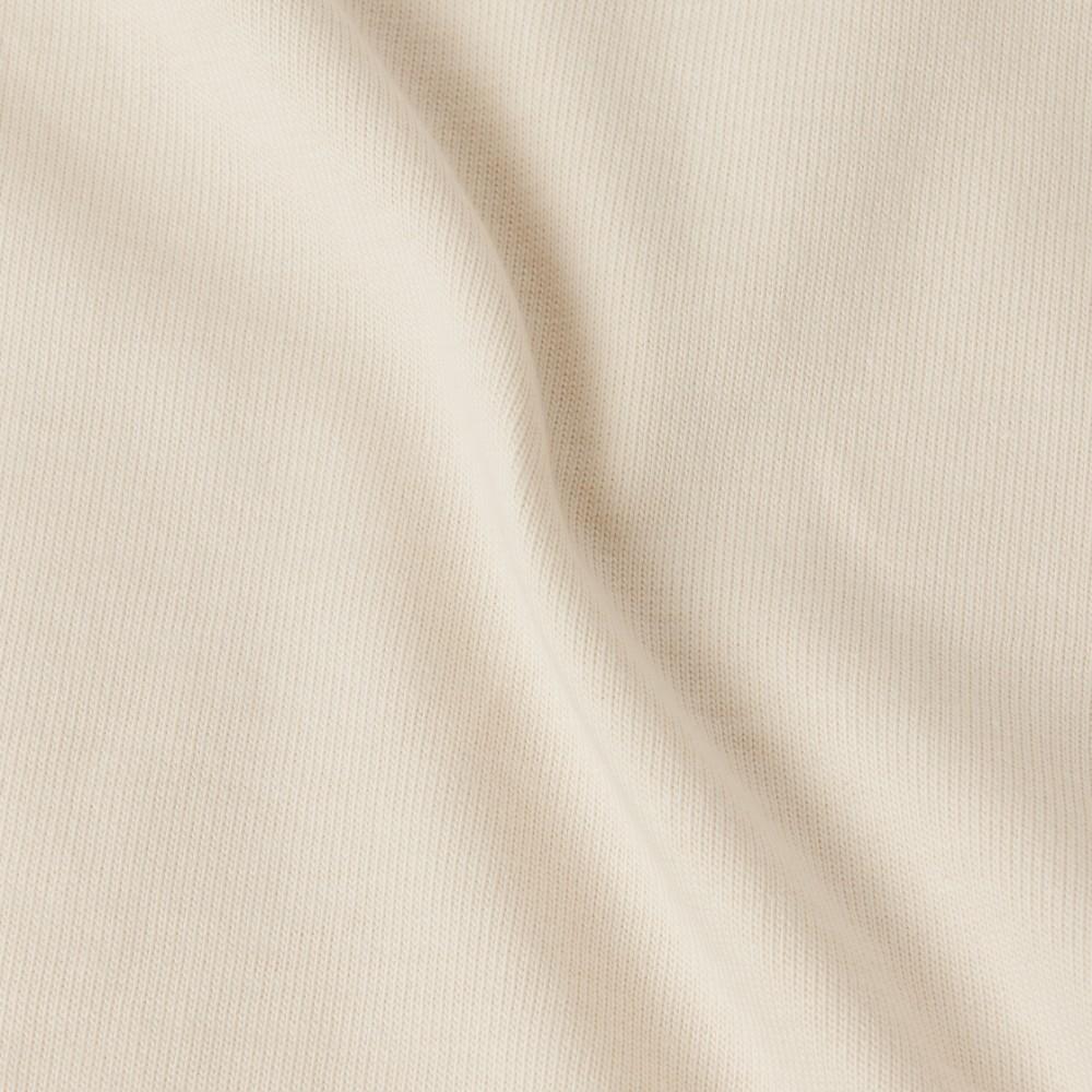 BROMPTON LONDON Basic Solid Long Sleeve T-Shirt - Cream (P253Uts411)