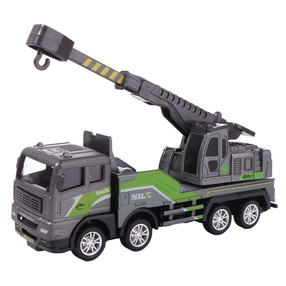 Alloy Diecast Engineering Car Model Bulldozer Forklift Simulation Crane Truck Toys 1:50 Scale Collection Vehicle Excavator