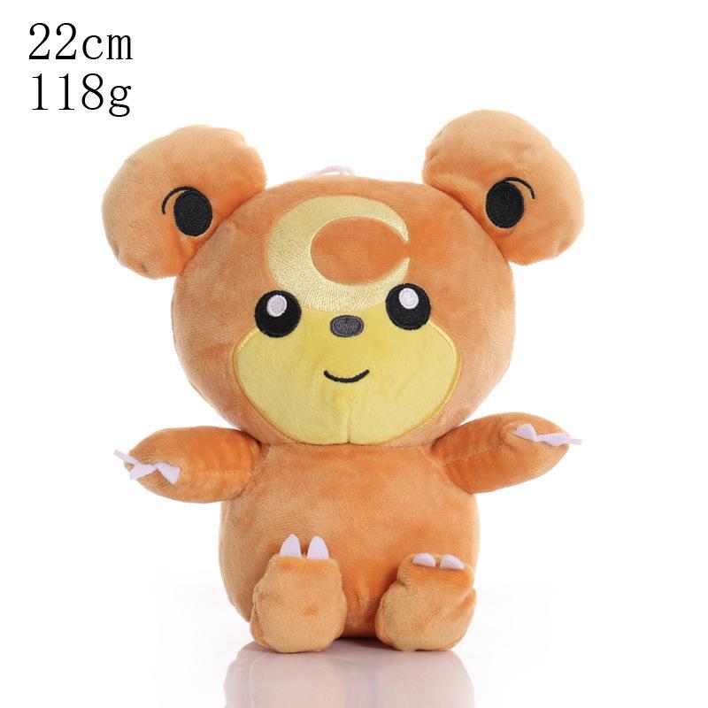Pokemon Pikachu Plush Nivy Stuffed Doll Tepig  Emolga Victini Deerling Oshawott Pansage Gengar Peluche Toys Hobbies Xmas Gift