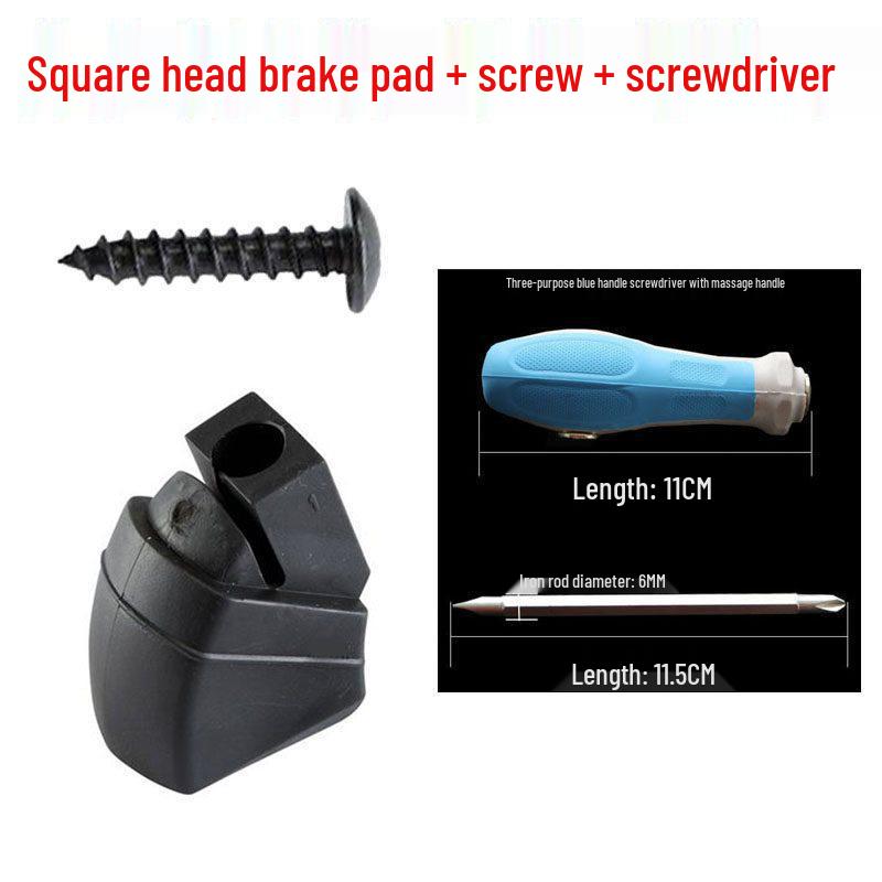 Children's Inline Skate Rubber Brake Pad for Boys and Girls - Wear-Resistant Brake Head for Roller Skates