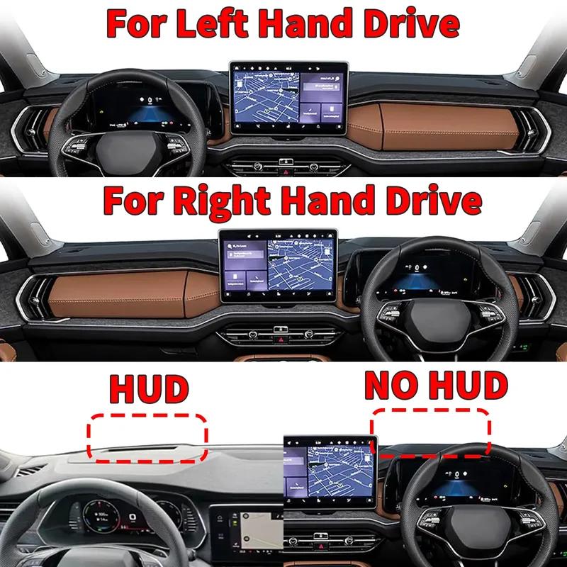For Skoda Kodiaq 2025 2026 2027 RS High Quality Dashboard Cover Dashmat Sunshade Anti‑UV Protector Dash Mat Pad Accessories