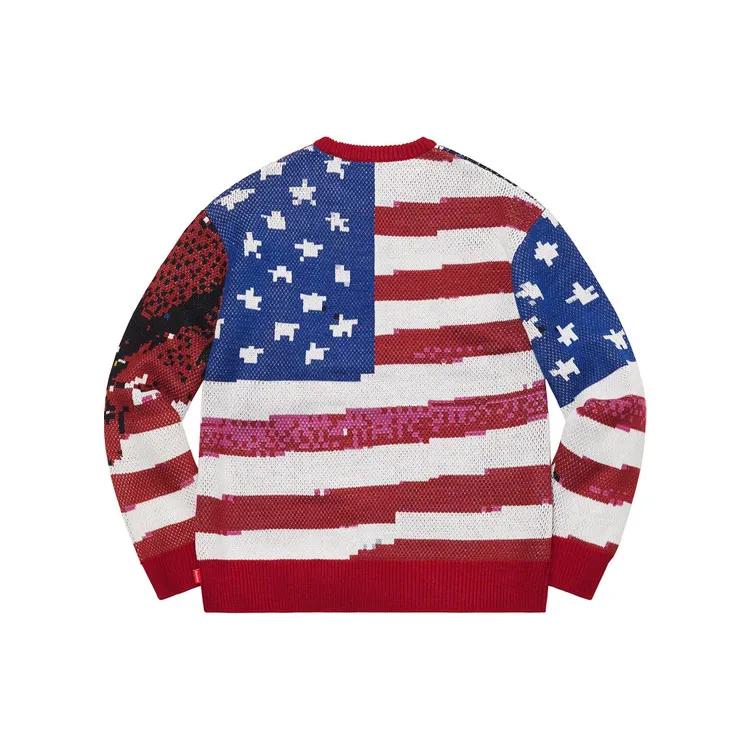 Supreme Digital Flag Sweater (Unisex) Sweaters SUP SS21 518