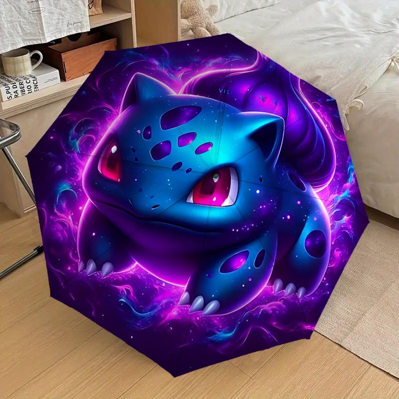 

1pc Pokémon Automatic Open/Close Umbrella, Lightweight Design for Everyone,Durable Canopy yy251014030