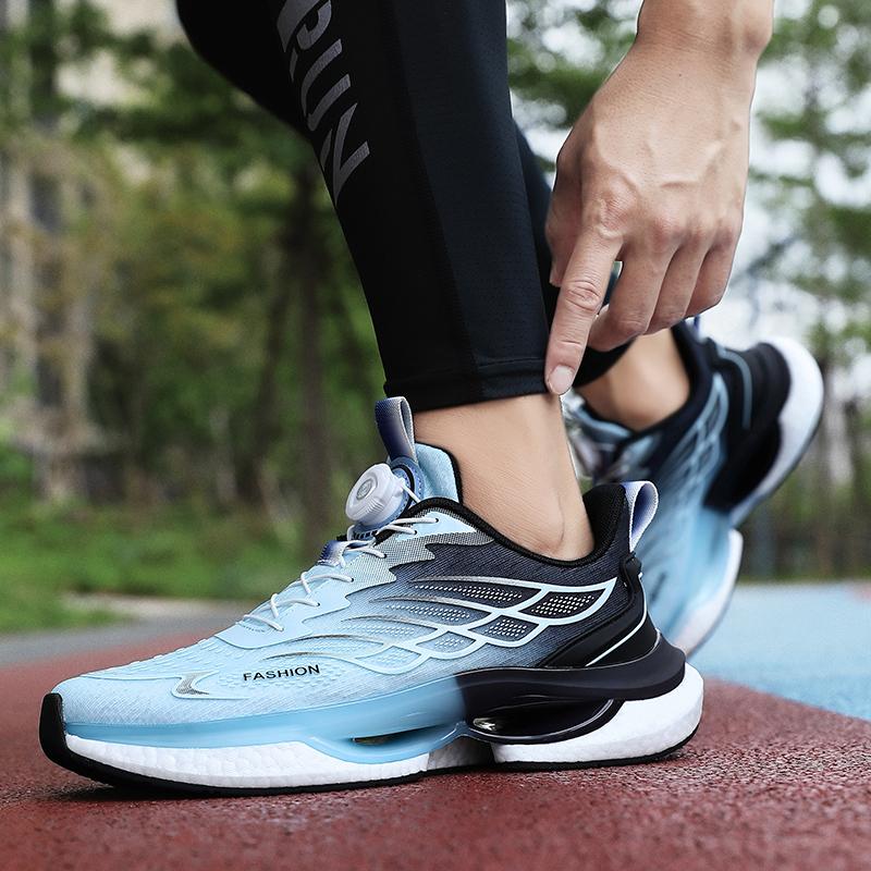 New Bestselling Men's Casual Shoes Cushioned Comfort Mesh Breathable Trendy Casual Trainers Outdoor Anti-slip Wear-resistant